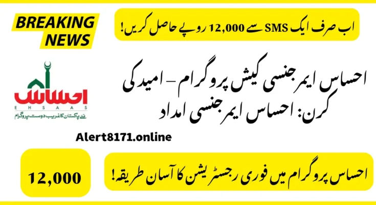 احساس ایمرجنسی کیش پروگرام – امید کی کرن: احساس ایمرجنسی امداد