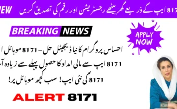 8171 موبائل ایپ کے ذریعے رجسٹریشن اور رقم کی تصدیق کا نیا طریقہ